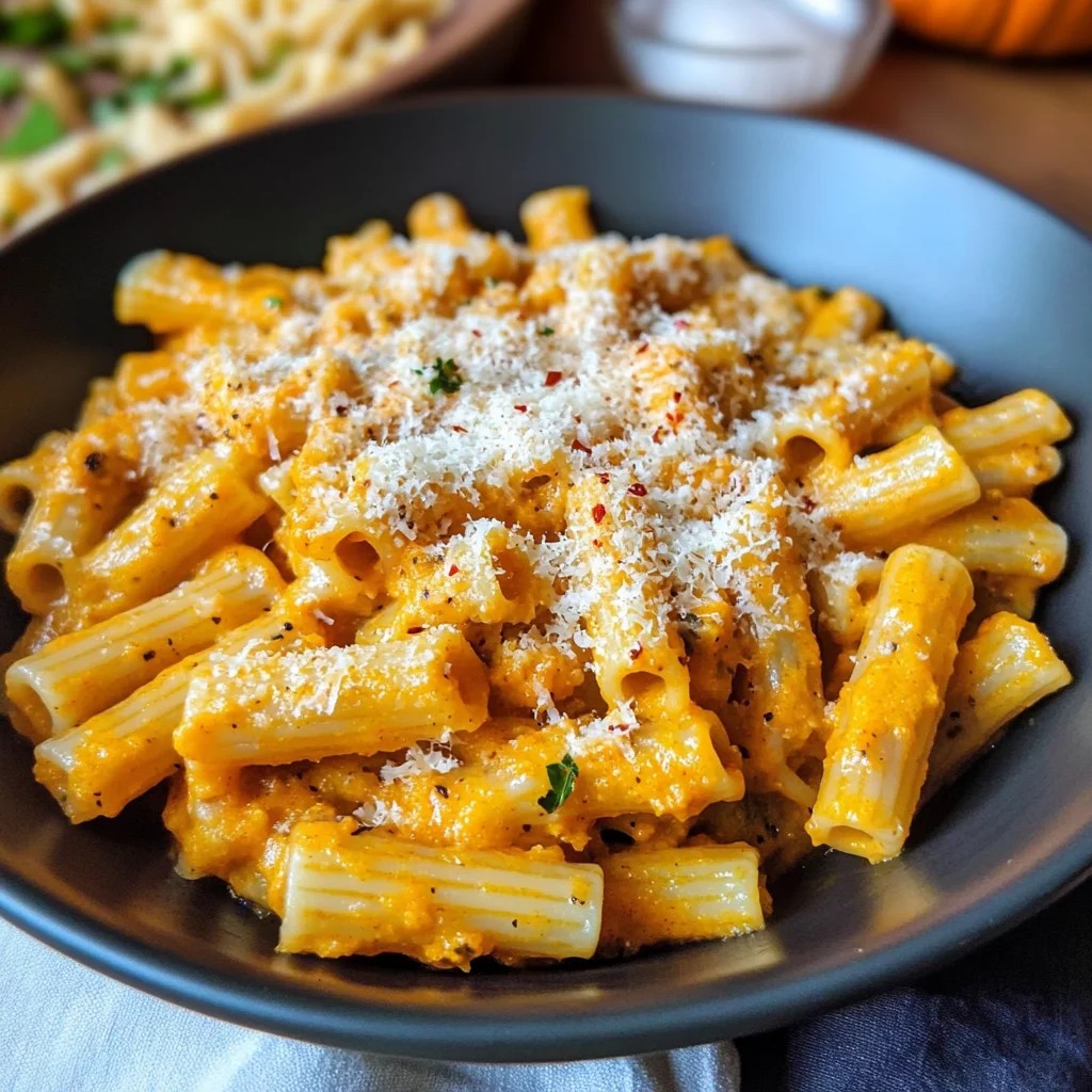 Creamy Parmesan Pumpkin Pasta