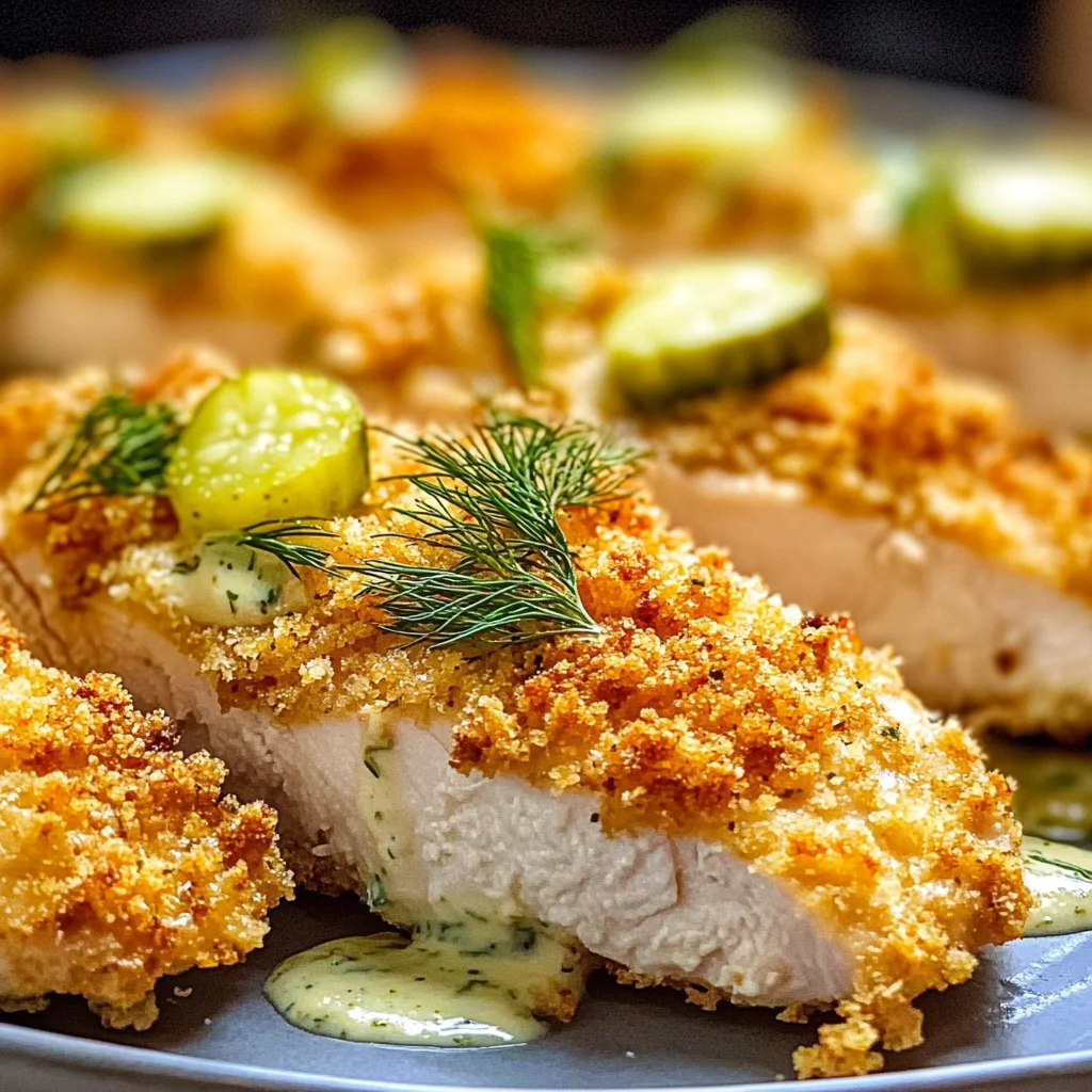 Dill Pickle Parmesan Chicken Recipe