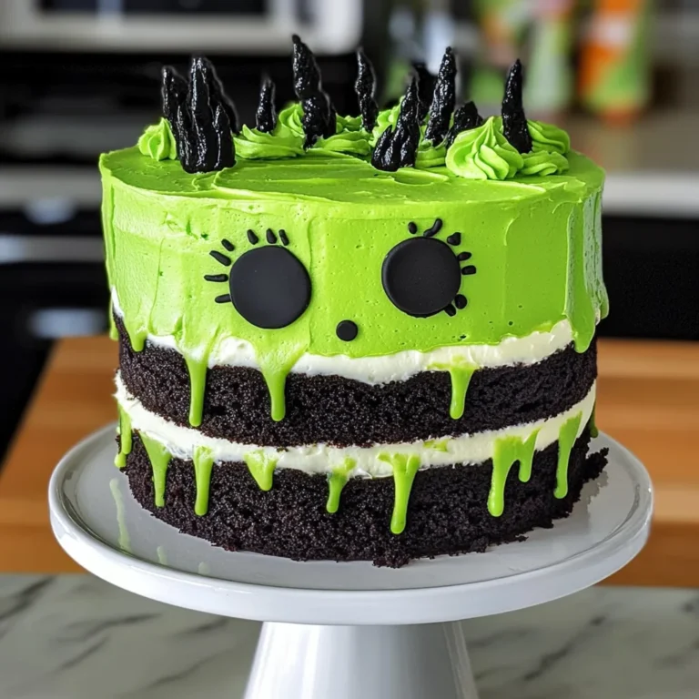 Frankenstein Cake