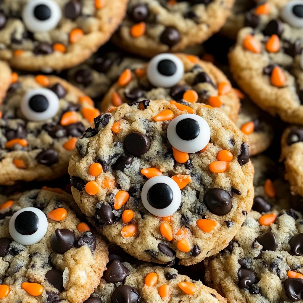 Halloween Chocolate Chip Cookies