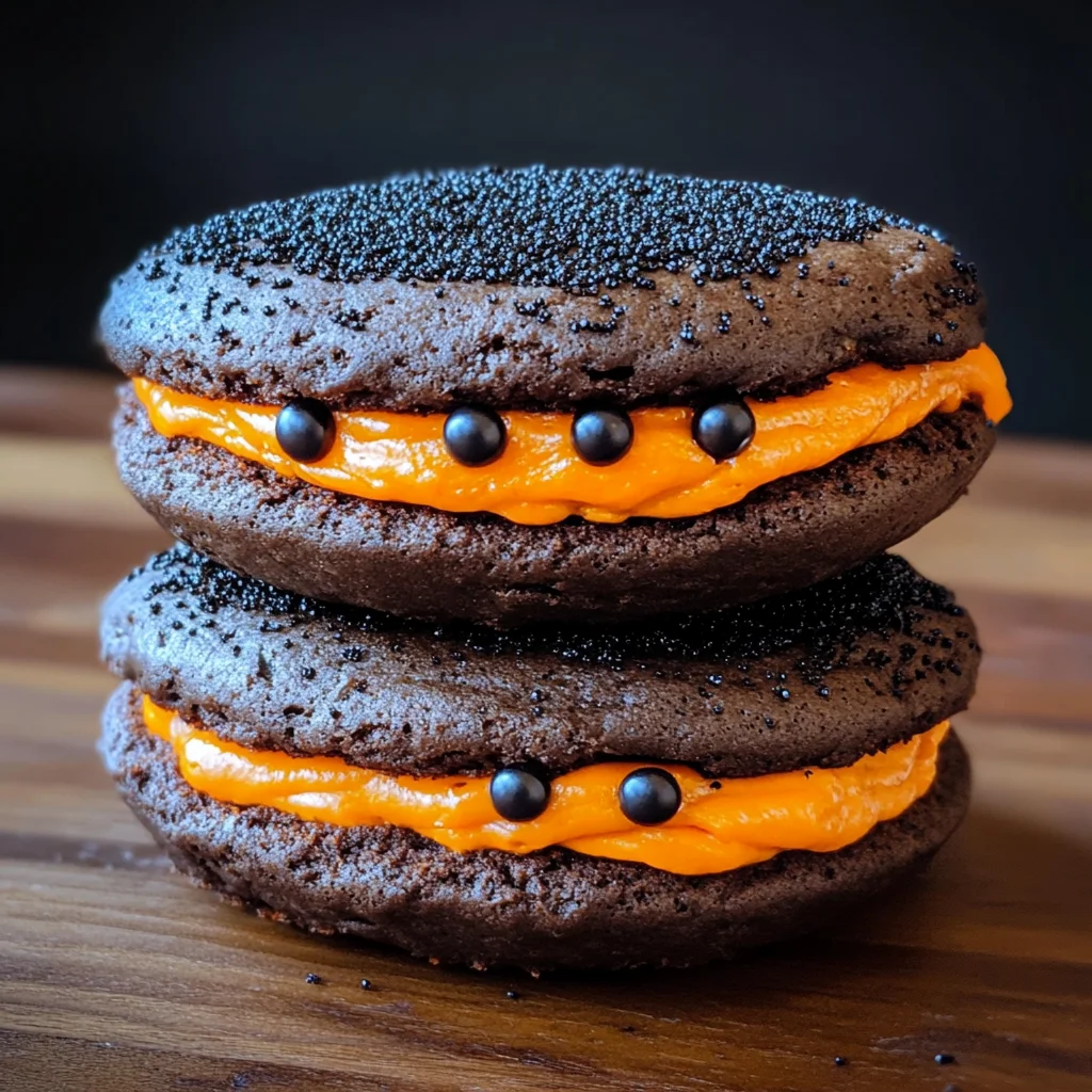 Halloween Whoopie PIes