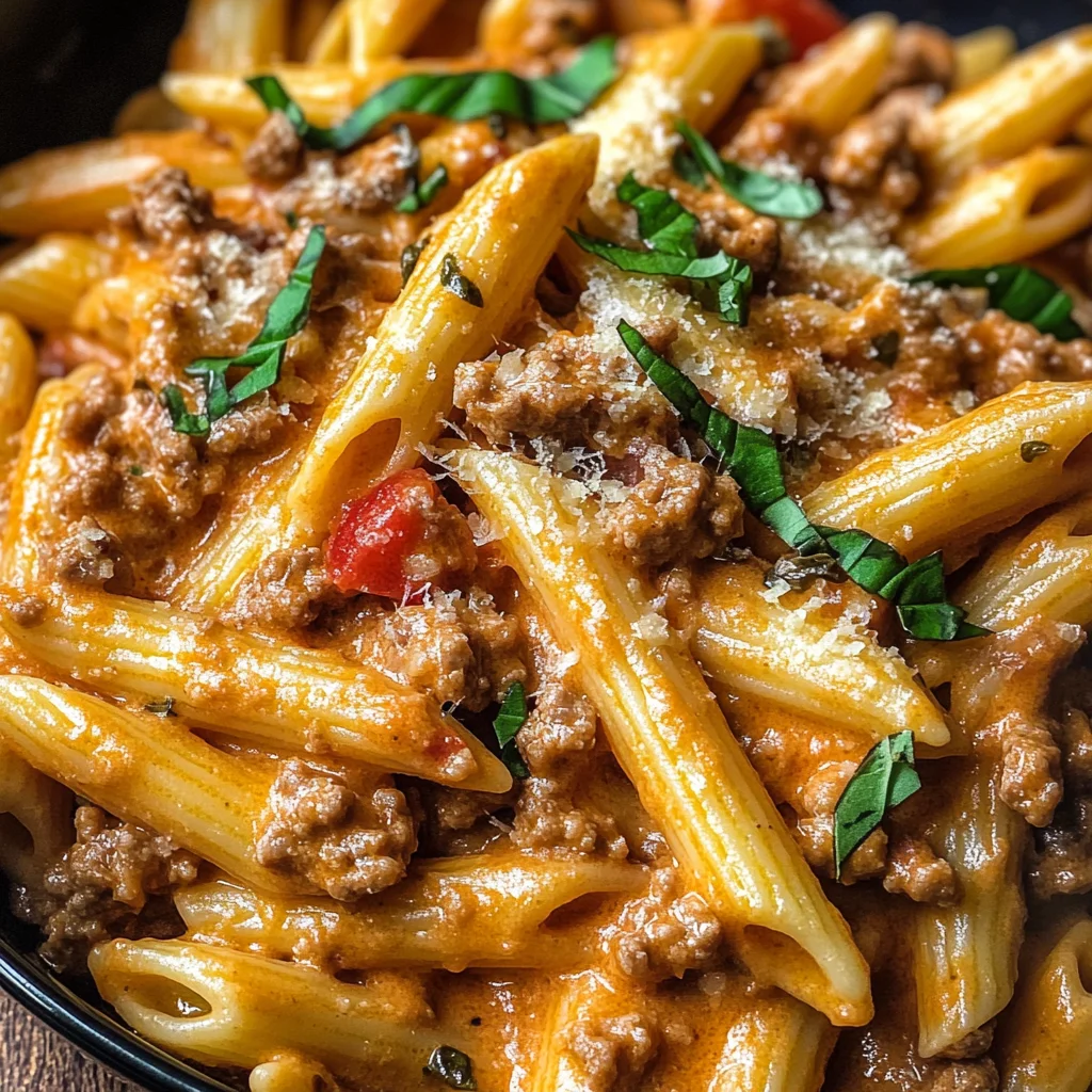 High Protein Creamy Beef Pasta Recipe for Quick Weeknight Dinners