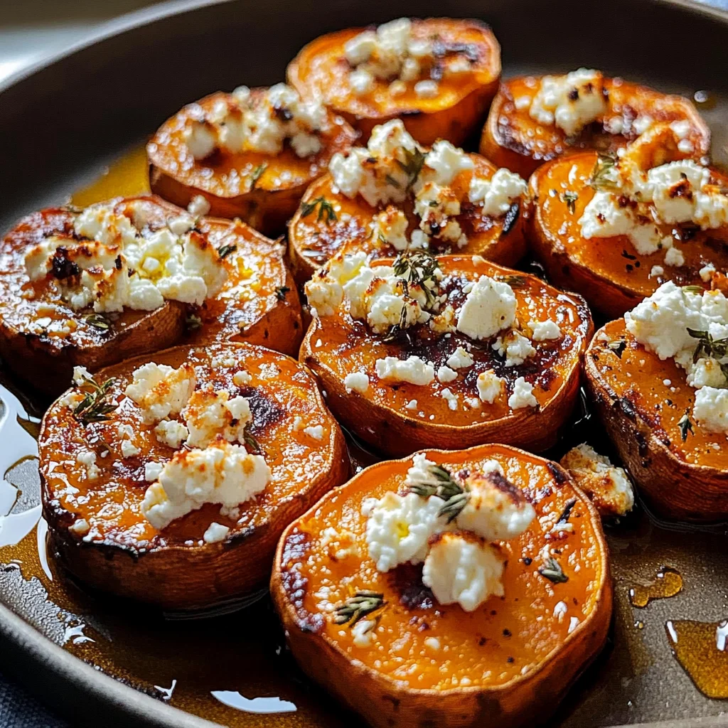 Honey Feta Sweet Potato Rounds: A Delicious & Easy Recipe
