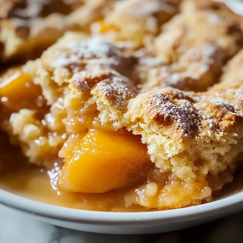 Peach Cobbler